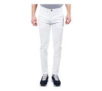 Re-Hash - chino - Homme - Pantalons - Blanc - Taille: W30