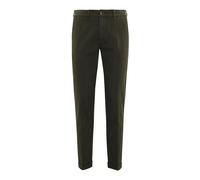 Re-Hash - Chinos en gabardine stretch - Homme - Pantalons - Vert - Taille: W32