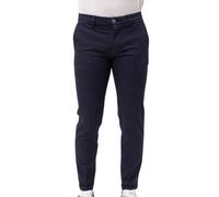 Re-Hash - Mucha Chinos Risvolto - Homme - Pantalons - Bleu - Taille: W31