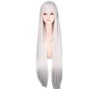 Re: la vie dans un monde différent de zéro Emilia longue perruque Cosplay Costume résistant à la chaleur cheveux synthétiques femmes Cosplay perruques