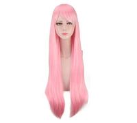 Re: la vie dans un monde différent de zéro Rem Ram bleu rose longue perruque Cosplay Costume résistant à la chaleur cheveux synthétiques femmes perruques rose