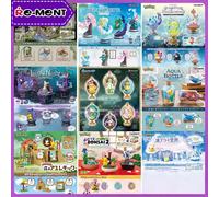 Re-Ment - ensemble complet de figurines Pokemon, cadre décoratif, Collection de Terrarium, série de Collection, ensemble cadeau Original 16