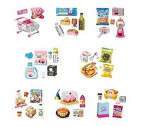 Re-Ment Kirby Assortiment de Figurines Kirby's Pupupu Market 6 cm (8), Noir