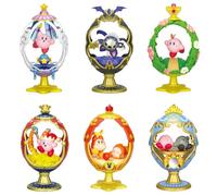 Re-Ment Kirby Collection OVALTIQUE 1 boîte, env. H 5,1 x l 2,8 x P 7,1 cm (130 x 70 x 70 mm), fabriqué en PVC et ABS