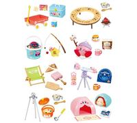 Re-Ment Kirby Starry Sky Camp 1 boîte 4,7 x 5,7 x 24,4 cm (120 x 145 x 245 mm) ATBC-PVC, ABS