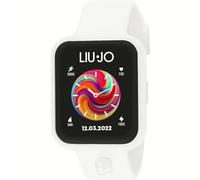 Re mida Montre Liu Jo Femme Smartwatch Voice Fancy Caoutchouc Blanc SWLJ129