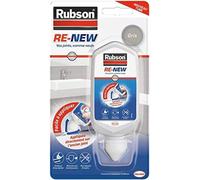 Re-New (1 X 80ml),Mastic Sanitaire Gris À Base De Silicone,S'applique Sur Le Joint Déjà Existant,Mastic Étanche & Anti-Moisissures