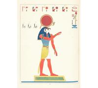 Ré [Ra] Ri Pré Phré ou Phri. (Helios le Soleil). (1823-1825) Poster Impression par Léon-Jean-Joseph Dubois (24 x 36)
