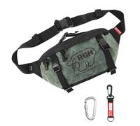 RE ROUGH ENOUGH Rough Enough Grand sac banane pour homme tactique militaire Vert Militaire
