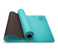 RE:SPORT Tapis de Yoga TPE sans Phthalates - tapis de gymnastique antidérapant, tapis de fitness sans polluants, matelas avec sangle de transport, 183 x 61 x 0,6 cm