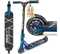 RE:SPORT Trottinette Freestyle REVO Pro avec Support | Stunt Scooter Professionnelle pour Enfants et Adultes | Trottinette Cascade Roues en polyuréthane et Barre en Y, roulement à Billes ABEC 9