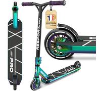 RE:SPORT Trottinette Freestyle REVO Pro avec Support | Stunt Scooter Professionnelle pour Enfants et Adultes | Trottinette Cascade Roues en polyuréthane et Barre en Y, roulement à Billes ABEC 9