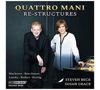 Quattro Mani - Re-Structures [Quattro Mani Andy Stevens Sergei Vassiliev] Records: Bridge 9496 [Import]