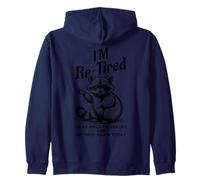 Re Tired I Was Tired Yesterday and Tired Again Today Drôle Sweat à Capuche