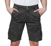 RE&X Jeans Pantaloni Corti Uomo Cargo Slim FIT Casual Denim