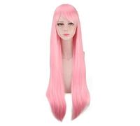 Re zero Ram Rem Cosplay Wig Synthetic Hair Life In A Different World From Zero Halloween Costume Blue Pink Wigs For Women OneSize pinkwiglong