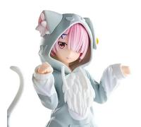 Re:Zero - Starting Life In Another World - - Figurine Ram Yumemirize Mofumofu
