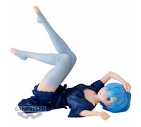 Re:Zero Starting Life in another world Relax Time Rem Dressing Figurine 10cm