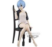 Re : Zero Starting Life in Another World Statue PVC Rem Relax Time T-Shirt Ver. 20 cm