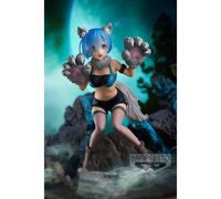 Re: Zero Starting Life In Another World Statuette Pvc Espresto Est-Monster Motions Rem 18 Cm