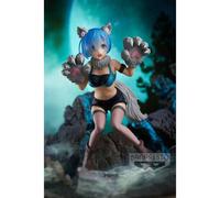 Re: Zero Starting Life In Another World Statuette Pvc Espresto Est-Monster Motions Rem 18 Cm