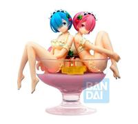 Re:Zero Starting Life In ... - Rem & Ram Figure - Pudding À La Mode
