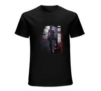 RE4 Remake Separate Ways Ada Wong Mens Black T-Shirt Top Unisex Tee XL