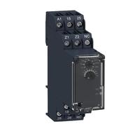 RE7TM11BU RE22R1MAMR Relais temporisé modulaire 8 A 1 inverseur 0,05 s…300 h à l'appel 24...240 V AC/DC