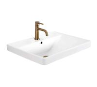 Rea Alisha lavabo 60x48 cm rectangulaire encastrée blanc brillant REA-U8424