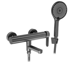 Rea Arcos mitigeur bain-douche murale graphite REA-B6686