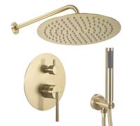 Rea Argon kit de salle de bain encastré oui doré REA-P7810
