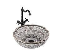 Rea Asanti lavabo 42.5x42.5 cm ronde à poser mat REA-U7506