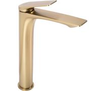 Robinetterie de lavabo haute AVALON GOLD BRUSHED, référence REA-B2705