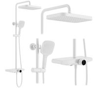 Rea Bari ensemble de douche mural oui blanc REA-P0895