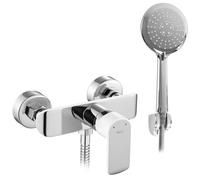 Rea Bloom mitigeur de douche murale chrome-blanc REA-B3000
