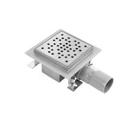 Rea Dots bonde de sol ponctuelle 12 cm acier REA-G6202