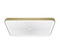 Rea Douche à effet pluie rectangulaire Js-032 or brossé - 21 x 38 x 2 cm