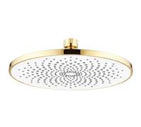 Rea - Douche à effet pluie ronde Js-021 Or - 22,5x22,5x1,2 cm