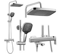 Rea - Ensemble De Douche Arlo, Brush Nickel