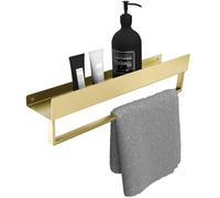 Rea Étagère de salle de bain SF01 45 cm gold brush Organiseur salle de bain Porte-objets douche en acier inoxydable Étagère de douche murale (or brossé)