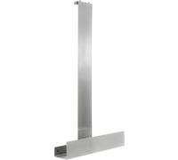 Rea Etagère Douche Suspendue TORI Nickel brushed INOX Support de Douche Suspendu en Métal Panier de Douche sans Percage pour Salle de Bain (acier brossé)