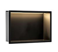 Rea étagère encastrée 45 cm noir REA-08546