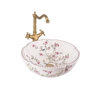 Rea Vasque à poser Felicia Lavabo salle de bain 425 x 425 x 150 mm en céramique (dessin)