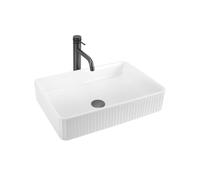 Rea Fiorella lavabo 50x34 cm rectangulaire à poser blanc REA-U6621