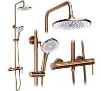 Rea Foss ensemble de douche mural oui cuivre REA-P3914