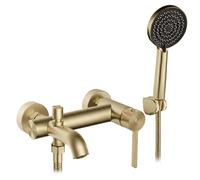 Robinet De Baignoire Rea Foster Mitigeur Bain Or Brosse 17,5 X 22 X 6 Cm