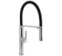 Rea Lago mitigeur de cuisine sur pied chrome-noir REA-B9332