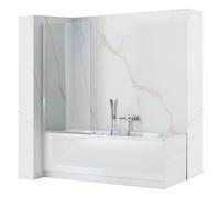 REA LAGOS FIX PARE-BAIGNOIRE 80 CHROME