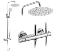 Rea Lungo ensemble de douche avec thermostat oui chrome REA-P6735