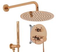 Rea Lungo ensemble de douche encastré oui cuivre REA-P5657